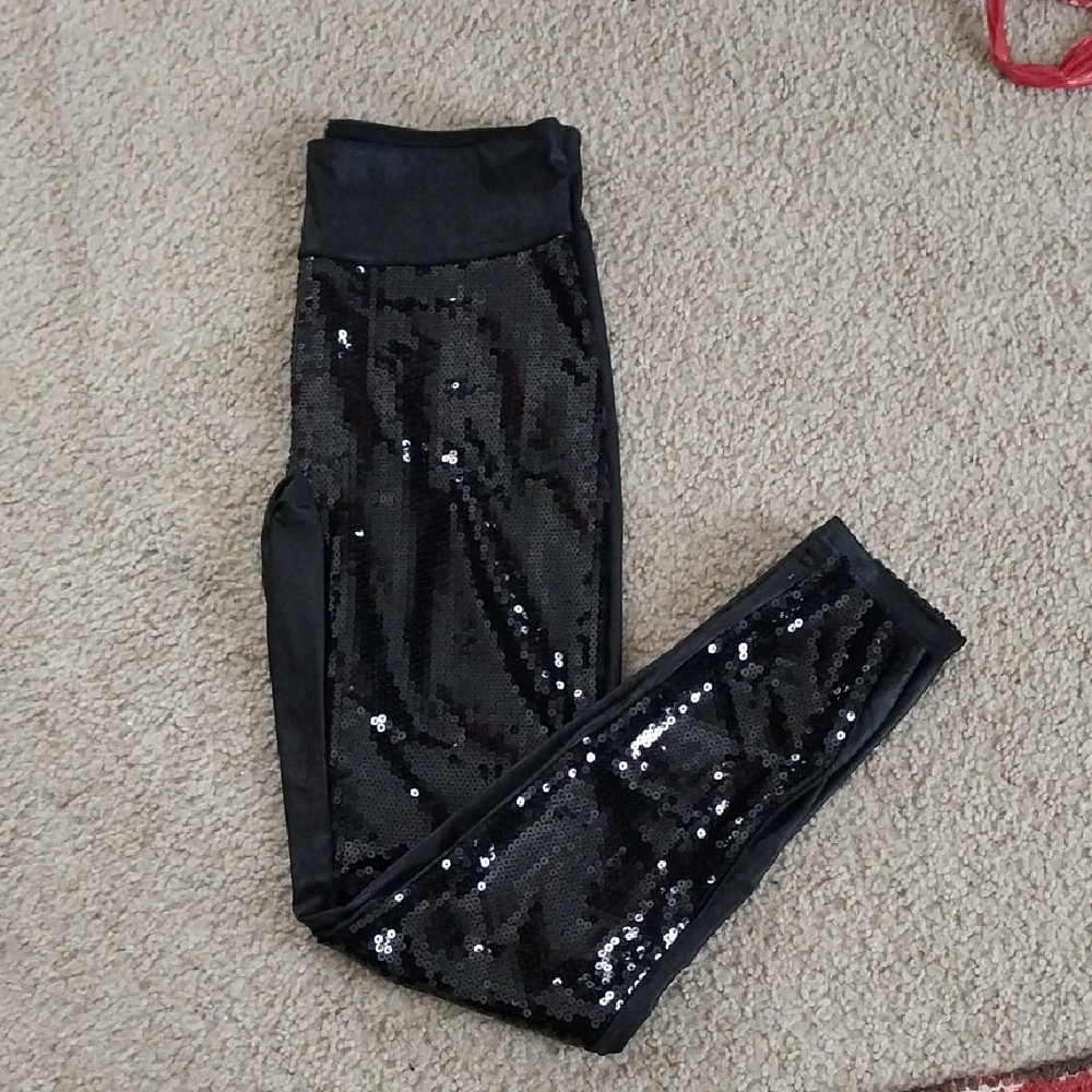 Sequin skinny pants - Picture 1 of 3